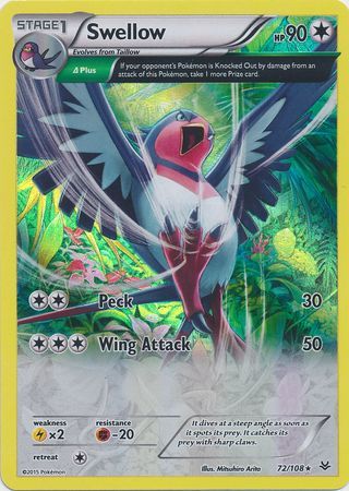 Swellow 72/108-Kantocards