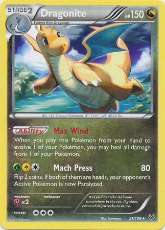 Dragonite 51/108-Kantocards