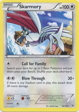 Skarmory 69/108-Kantocards