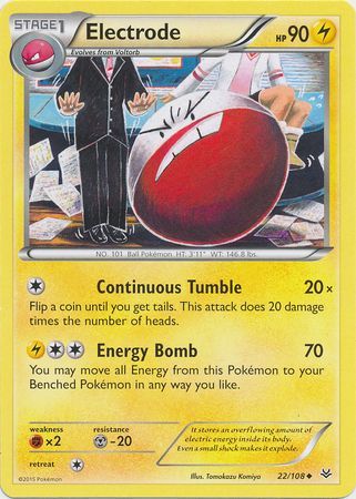 Electrode 22/108-Kantocards