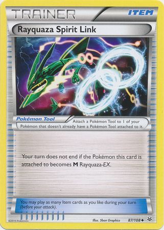 Rayquaza Spirit Link 87/108-Kantocards