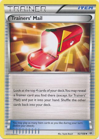 Trainers' Mail 92/108-Kantocards