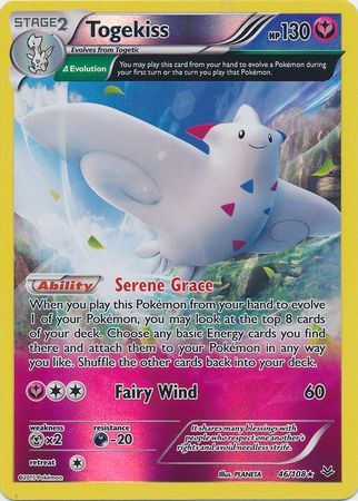 Togekiss 46/108 - Reverse Holo-Kantocards