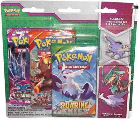 Mega Latios Pin 3 Pack Blister-Kantocards