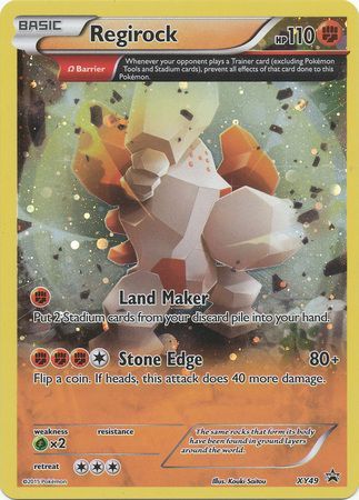Regirock XY49-Kantocards