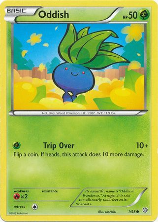 Oddish 1/98-Kantocards