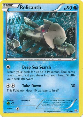 Relicanth 23/98-Kantocards