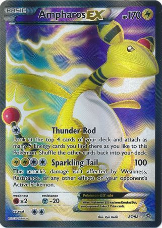 Ampharos EX 87/98-Kantocards
