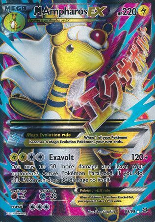 Mega Ampharos EX 88/98-Kantocards