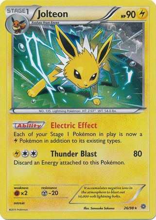 Jolteon 26/98-Kantocards