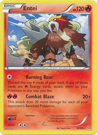 Entei 14/98-Kantocards