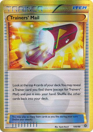 Trainers' Mail 100/98-Kantocards