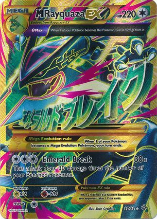 Mega Rayquaza EX 98/98-Kantocards