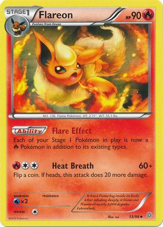 Flareon 13/98-Kantocards