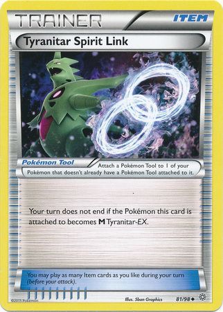 Tyranitar Spirit Link 81/98-Kantocards