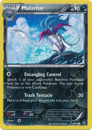 Malamar 46/98 - Reverse Holo-Kantocards