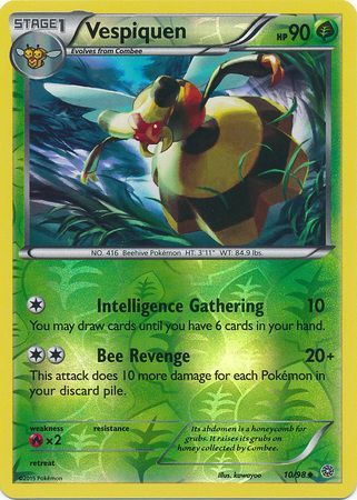 Vespiquen 10/98 - Reverse Holo-Kantocards