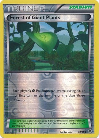 Forest of Giant Plants 74/98 - Reverse Holo-Kantocards