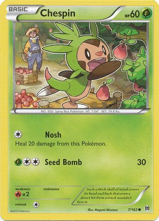 Chespin 7/162-Kantocards