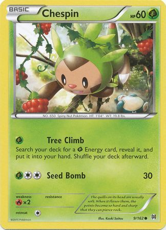 Chespin 9/162-Kantocards