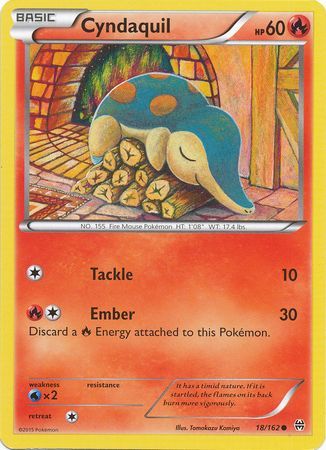 Cyndaquil 18/162-Kantocards