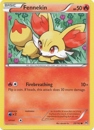 Fennekin 25/162-Kantocards