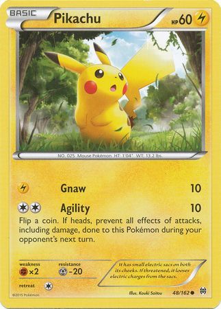 Pikachu 48/162-Kantocards
