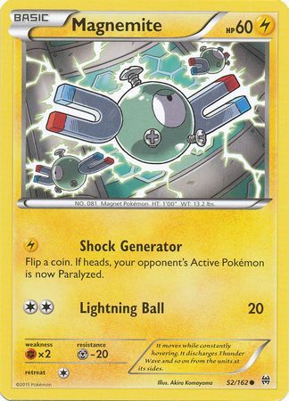 Magnemite 52/162-Kantocards