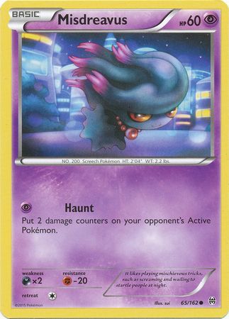 Misdreavus 65/162-Kantocards