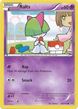Ralts 68/162-Kantocards