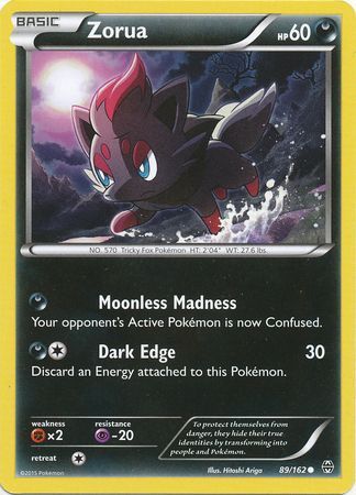 Zorua 89/162-Kantocards