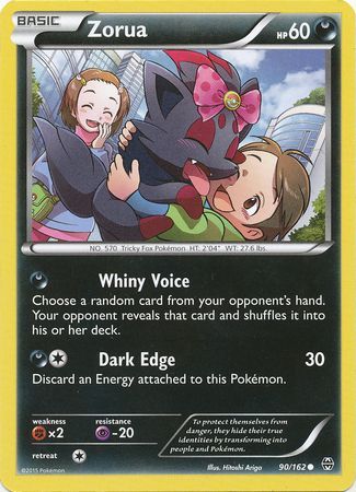 Zorua 90/162-Kantocards