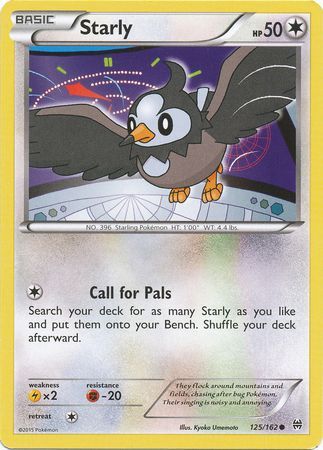 Starly 125/162-Kantocards