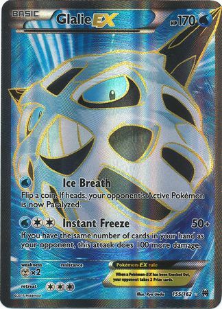 Glalie EX 155/162-Kantocards