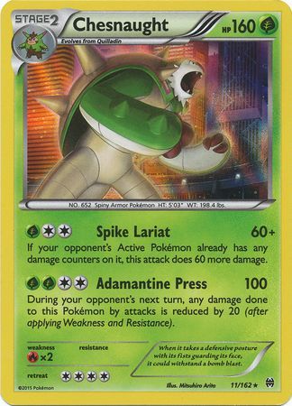 Chesnaught 11/162-Kantocards