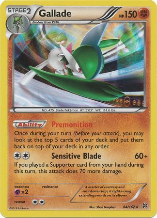 Gallade 84/162-Kantocards
