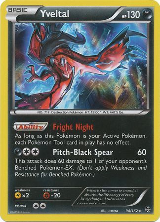 Yveltal 94/162-Kantocards