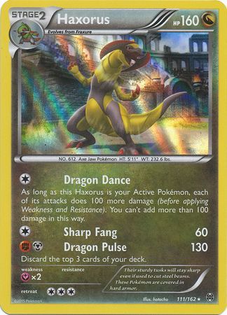 Haxorus 111/162-Kantocards