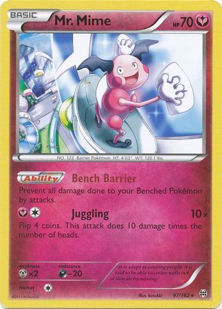 Mr. Mime 97/162-Kantocards