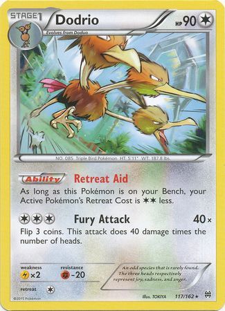 Dodrio 117/162-Kantocards