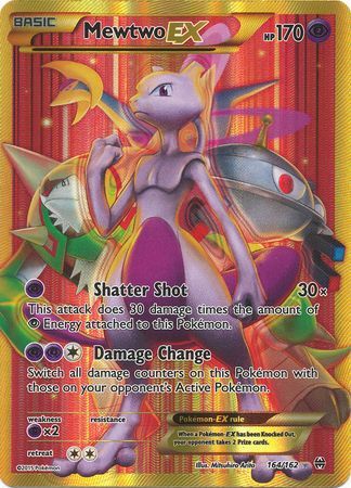 Mewtwo EX 164/162-Kantocards