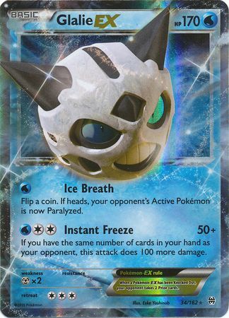 Glalie EX 34/162-Kantocards