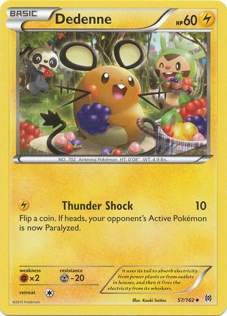 Dedenne 57/162-Kantocards