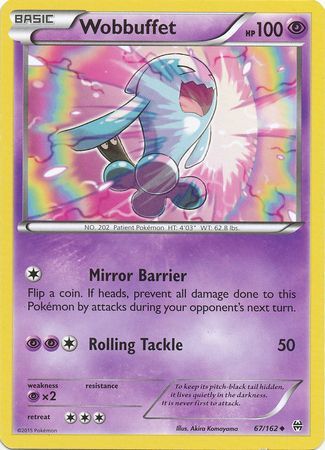 Wobbuffet 67/162-Kantocards