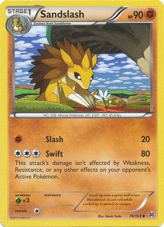 Sandslash 76/162-Kantocards