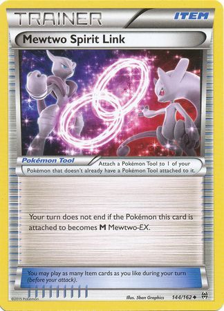 Mewtwo Spirit Link 144/162-Kantocards