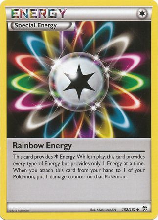 Rainbow Energy 152/162-Kantocards
