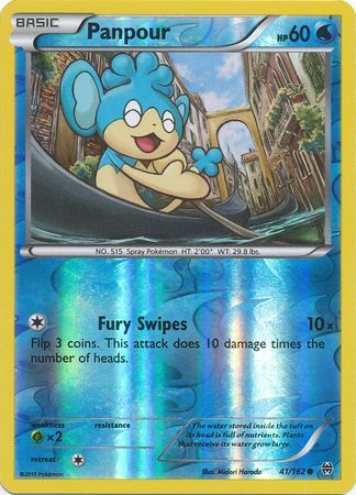 Panpour 41/162 - Reverse Holo-Kantocards