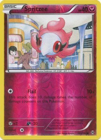 Spritzee 105/162 - Reverse Holo-Kantocards