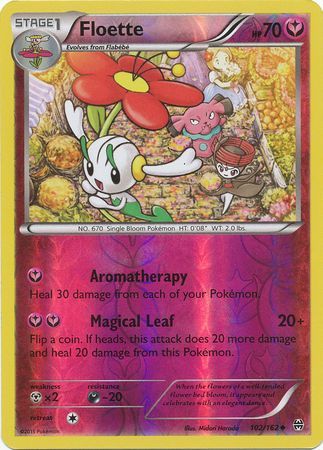 Floette 102/162 - Reverse Holo-Kantocards